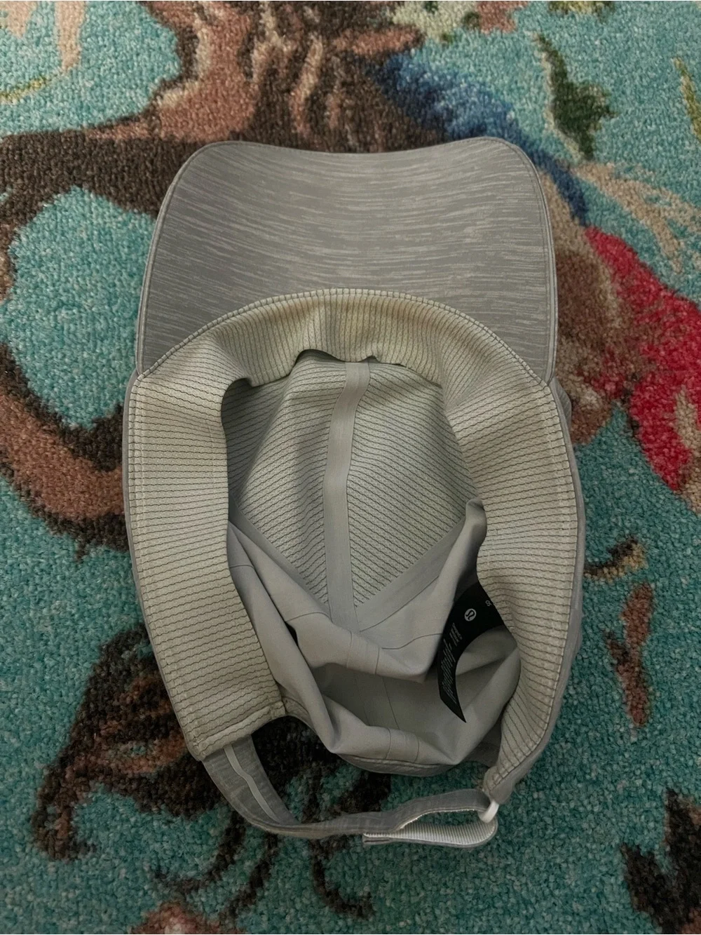 lululemon athletica Heathered Light Gray Performance Hat